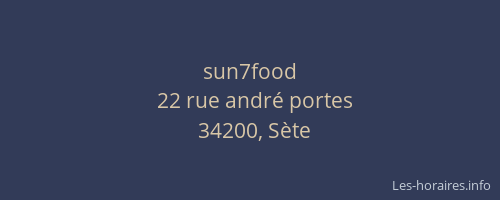 sun7food