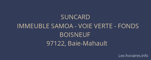 SUNCARD