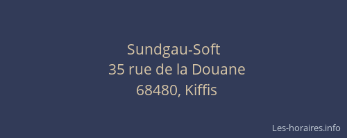 Sundgau-Soft