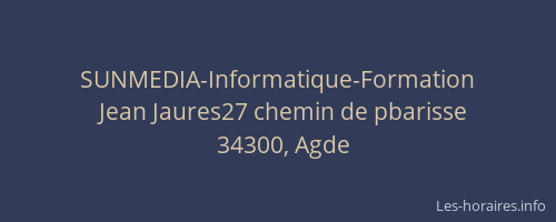 SUNMEDIA-Informatique-Formation