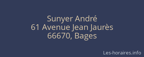 Sunyer André