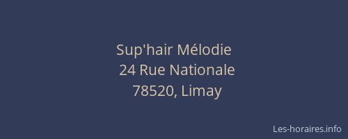 Sup'hair Mélodie