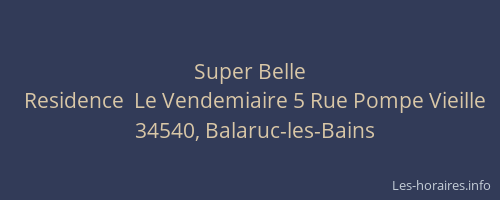 Super Belle