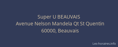 Super U BEAUVAIS