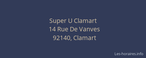 Super U Clamart