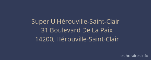 Super U Hérouville-Saint-Clair