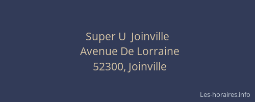 Super U  Joinville