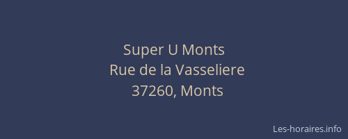 Super U Monts