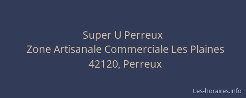 Super U Perreux