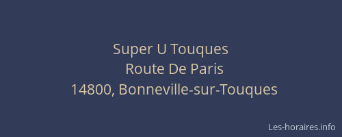 Super U Touques
