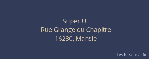 Super U