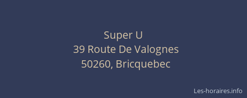 Super U