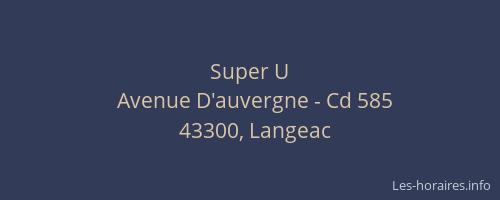 Super U
