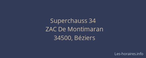 Superchauss 34