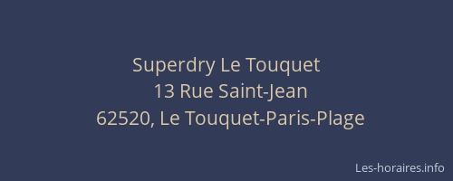 Superdry Le Touquet