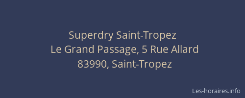Superdry Saint-Tropez