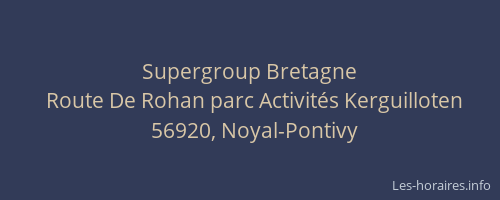 Supergroup Bretagne