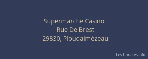 Supermarche Casino
