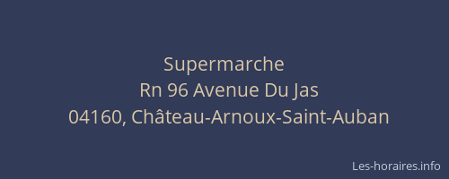 Supermarche