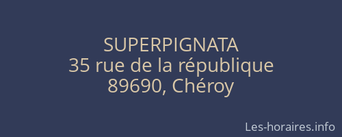 SUPERPIGNATA