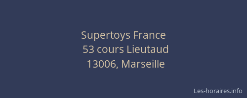 Supertoys France