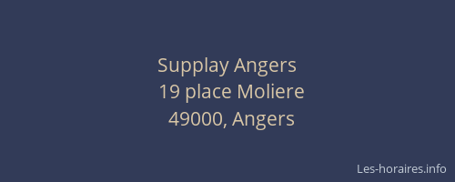Supplay Angers