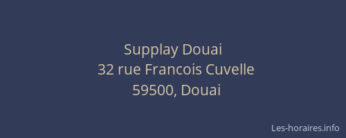 Supplay Douai