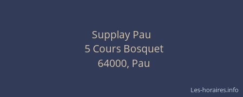 Supplay Pau