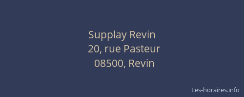 Supplay Revin