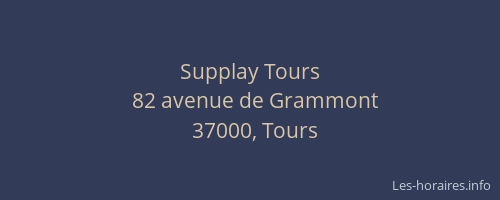 Supplay Tours