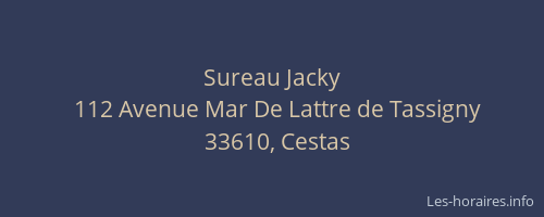 Sureau Jacky