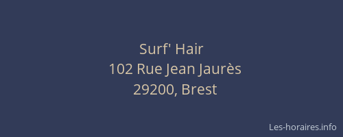 Surf' Hair