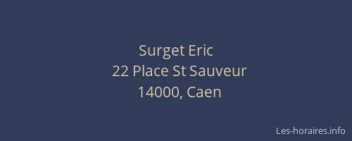 Surget Eric