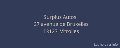 Surplus Autos