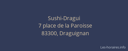 Sushi-Dragui