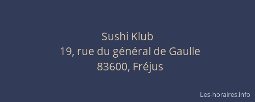 Sushi Klub