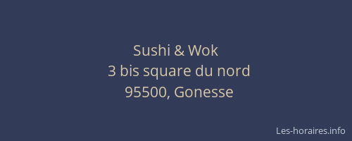 Sushi & Wok