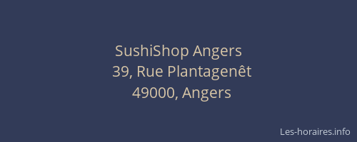 SushiShop Angers