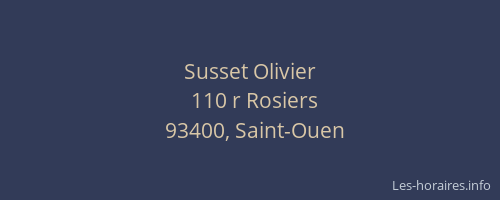 Susset Olivier