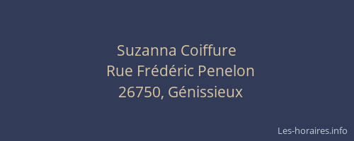 Suzanna Coiffure