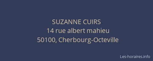 SUZANNE CUIRS