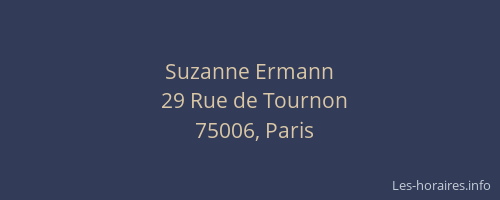 Suzanne Ermann