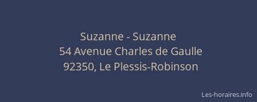 Suzanne - Suzanne