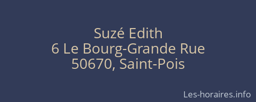 Suzé Edith