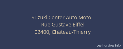 Suzuki Center Auto Moto