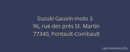 Suzuki Gauvin moto 3