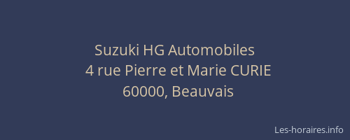 Suzuki HG Automobiles