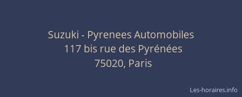 Suzuki - Pyrenees Automobiles
