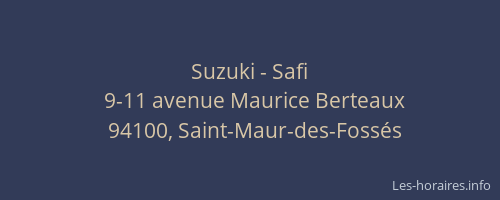 Suzuki - Safi