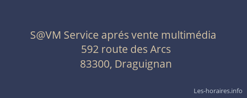 S@VM Service aprés vente multimédia
